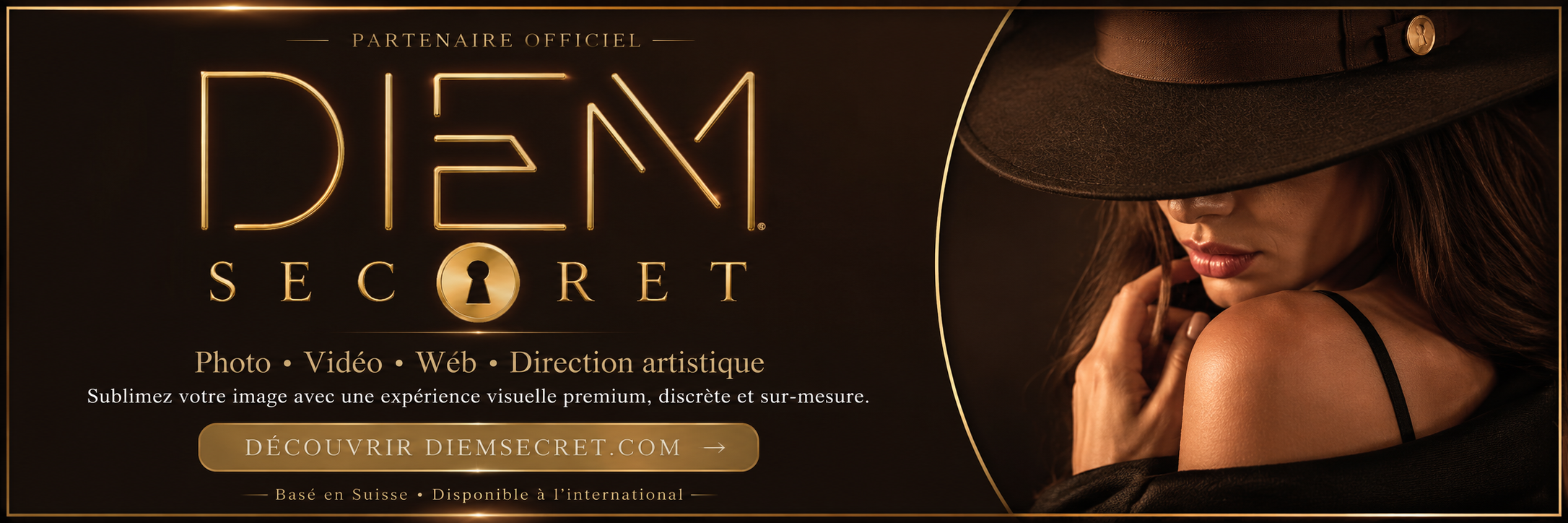 DIEM Secret - Photo, vidéo, création de site web et direction artistique